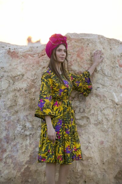 Paisley Dress frill 1914-R