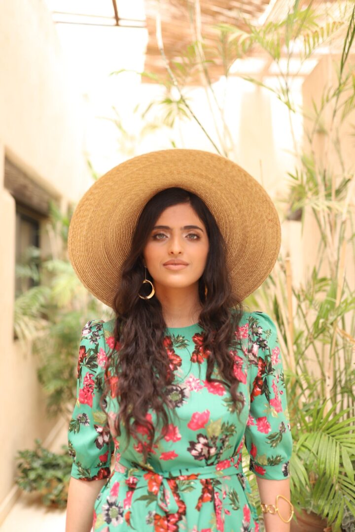 SATYA maxi dress - green - Image 3