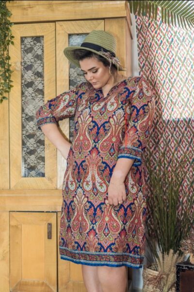 MAYA Paisley Dawn dress