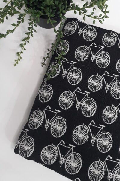Bicycle jacquard scarf