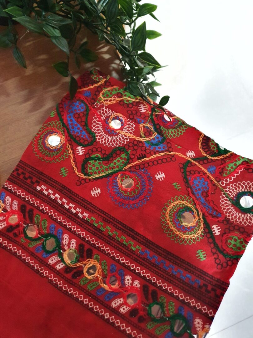 RED Mirror Scarf - Image 2