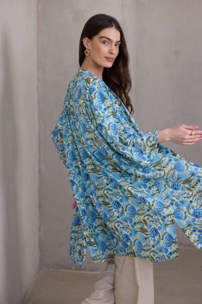 קימונו פרח SAPPHIRE