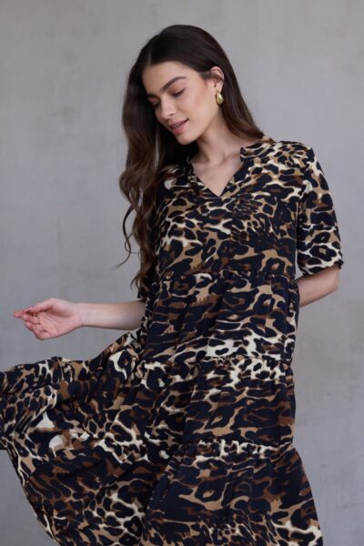 שמלת אוברסייז DIAN מנומר