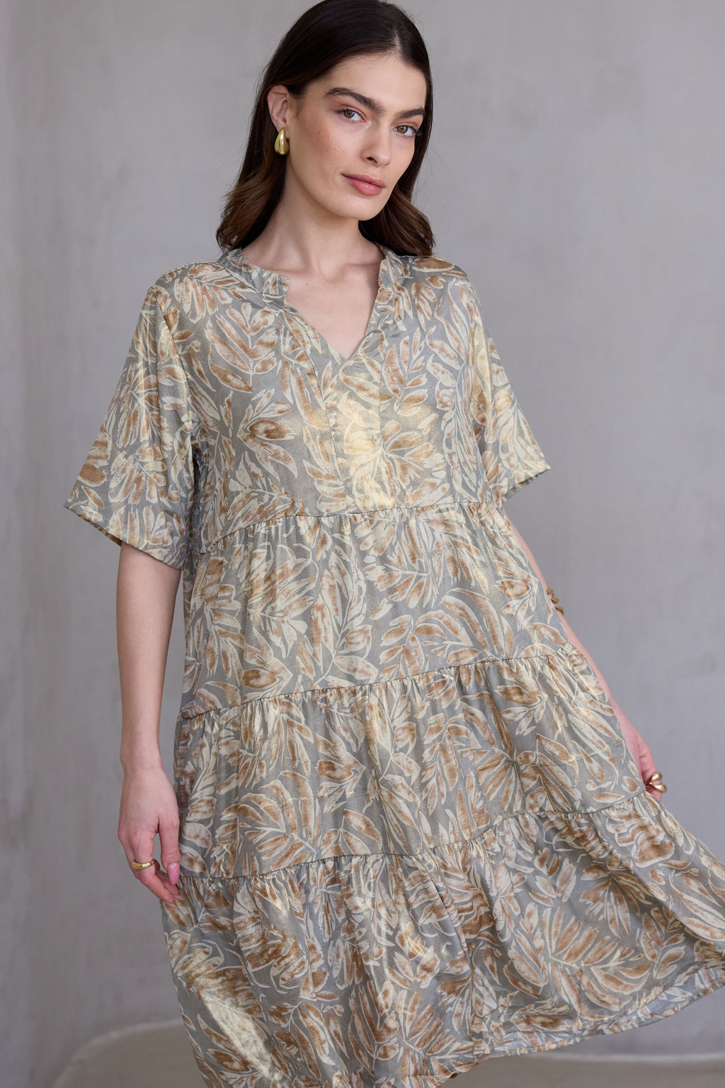 אוברסייז קומות DIAN מוזהב – תמונה 2