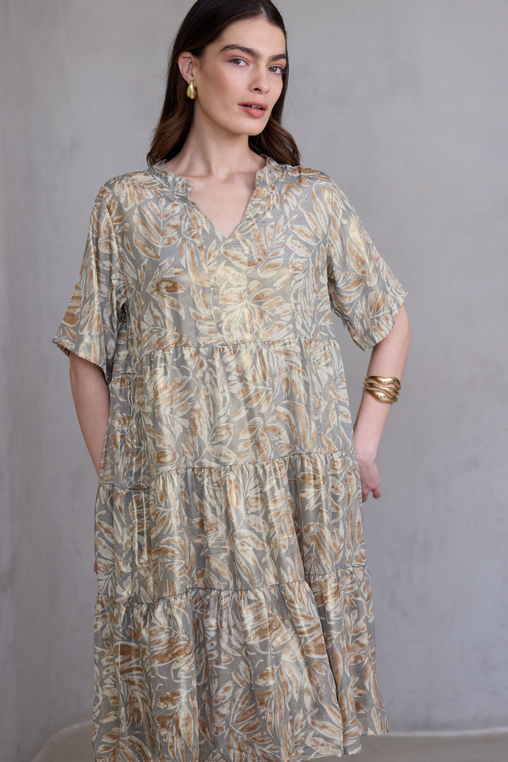 אוברסייז קומות DIAN מוזהב – תמונה 3