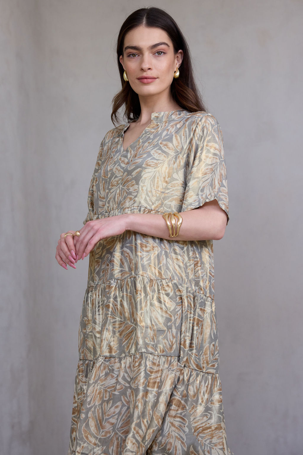 אוברסייז קומות DIAN מוזהב – תמונה 5