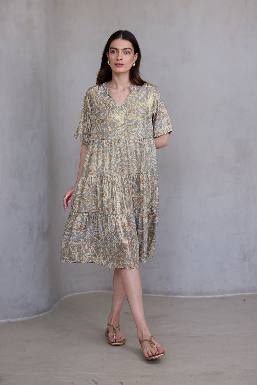 אוברסייז קומות DIAN מוזהב – תמונה 6