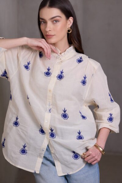 חולצת OMER רקומה