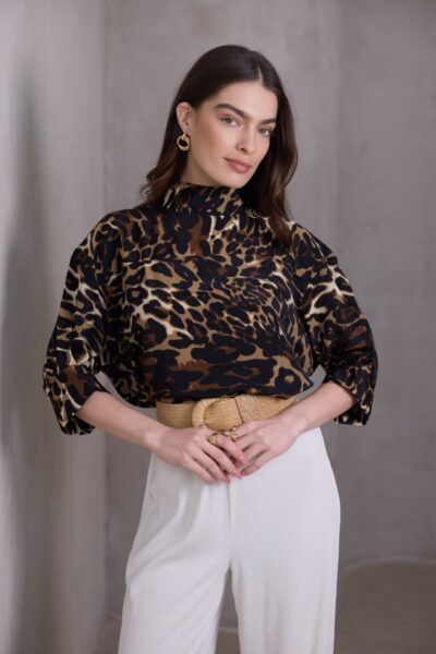 חולצת Mellisa מנומר