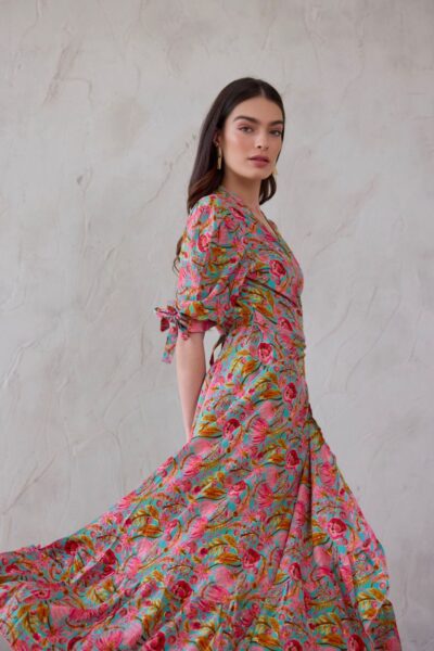 שמלת EVE רובי מוזהב