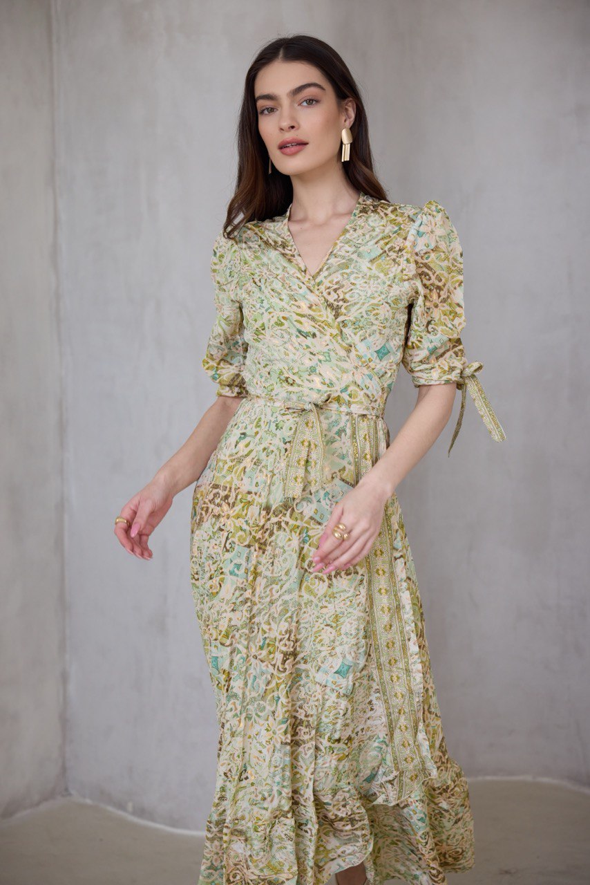 שמלת SAHARA מוזהב – תמונה 2