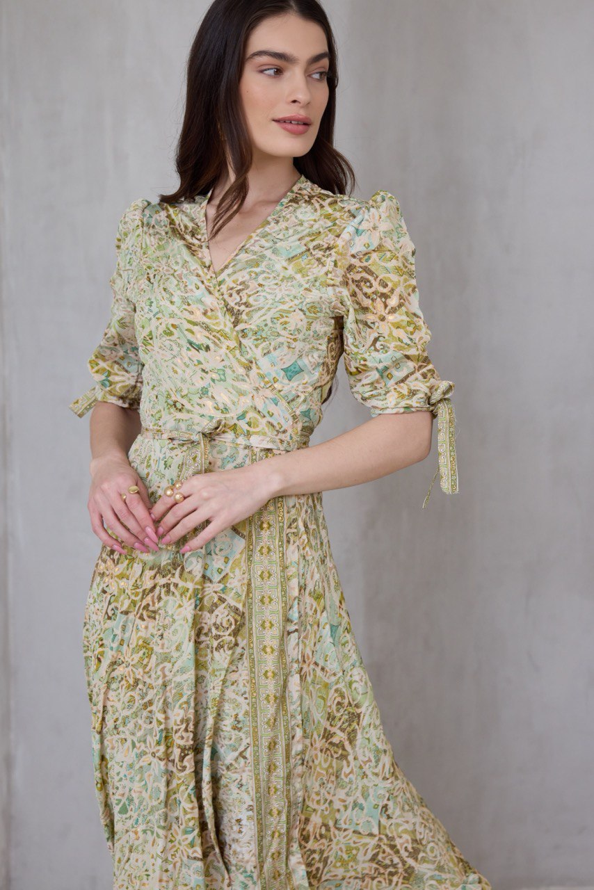 שמלת SAHARA מוזהב – תמונה 3