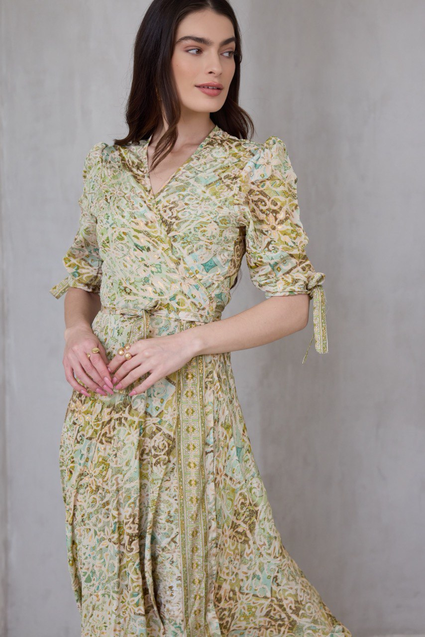 שמלת SAHARA מוזהב – תמונה 4