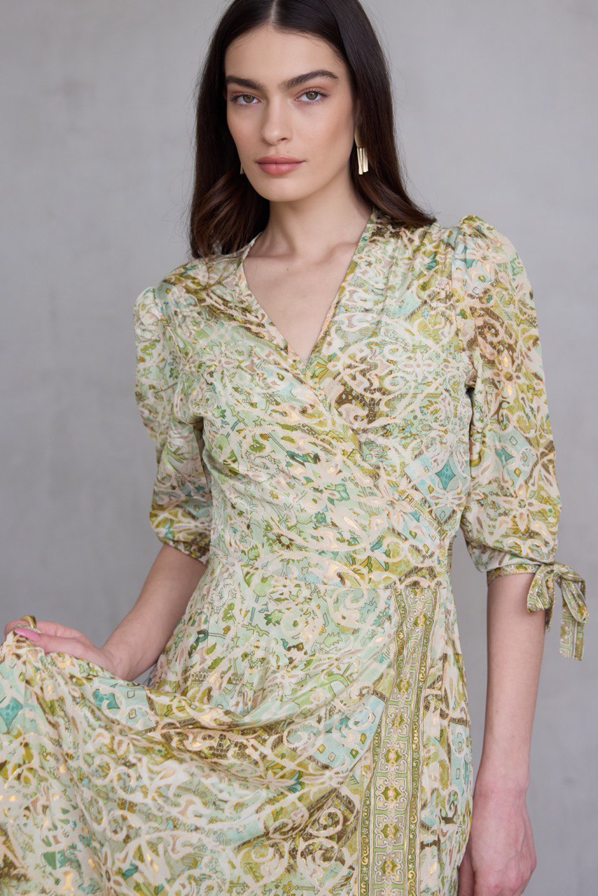 שמלת SAHARA מוזהב – תמונה 5