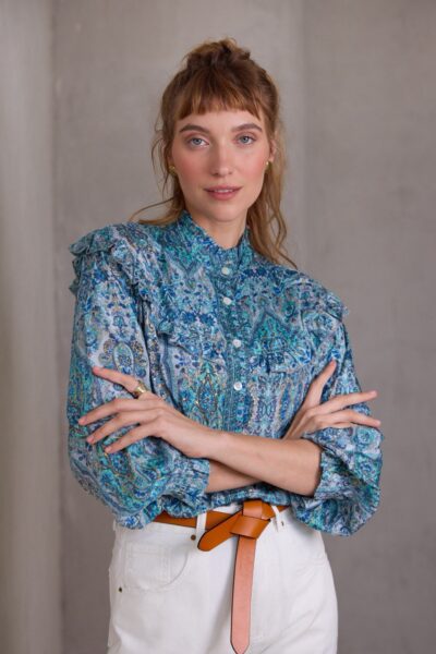 חולצת Turquoise Whisper